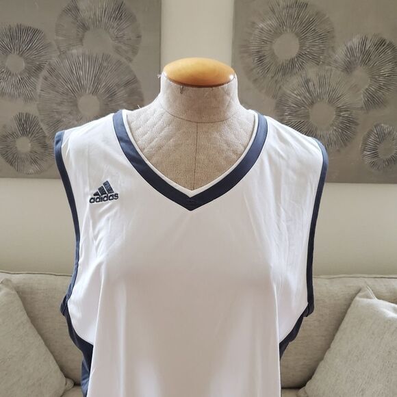 Adidas Mens Two-Tone Basketball Jersey sz XL - Picture 4 of 12